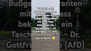 Pass abgelaufen shorts shortsfeed shortvideo afd politik deutsch foryou fyp migration 4u [upl. by Naugan]