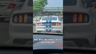 White MUSTANG GT in Bhubaneswar  nandunkbvlogs  shorts [upl. by Tatum]