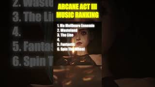 arcane Season 2 Music Ranking  ACT III [upl. by Dwane]