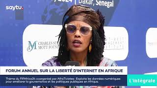 FIFAfrica24 à Dakar sur les données et la gouvernance avec AfricTivistes [upl. by Brick533]