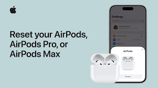 How to reset your AirPods AirPods Pro or AirPods Max  Apple Support [upl. by Mitzl783]