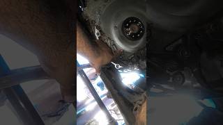 Audi A6 automatic car flywheel remove viralvideo mechanic [upl. by Everrs]