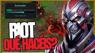 😡¡Lo de RITO es DESASTROSO😡 El PEOR momento del LEAGUE OF LEGENDS [upl. by Gosney169]