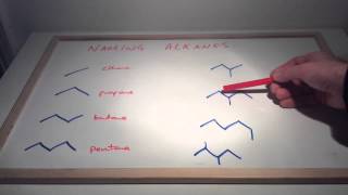 Nomenclature 1  Naming Organic Molecules alkanes [upl. by Meehaf218]