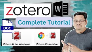 How to Use Zotero Complete Tutorial  Zotero for Windows  Research Publications  Dr Akash Bhoi [upl. by Aihsenrad]