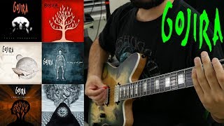 Gojira Guitar Riff Evolution Terra Incognita to Magma Guitar Riff Compilation [upl. by Yenreit]