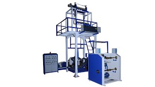 ABA Two Layer Blown Film Plant  Blown Film Plant  Bag Making machine [upl. by Whitebook233]