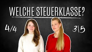 Welche Steuerklasse nach der Hochzeit  Eure Steuerfragen [upl. by Lorrimer]