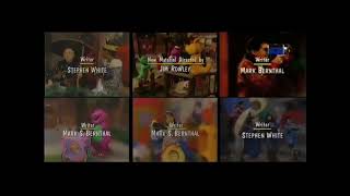 Barney Remix Credits With Audio Low Tone Barney Songs Mashup 2 [upl. by Ajad]