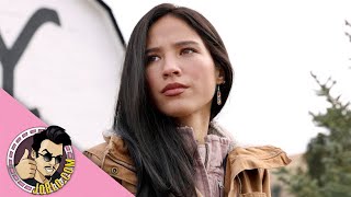 Kelsey Asbille Interview  YELLOWSTONE 2021 [upl. by Eanad]