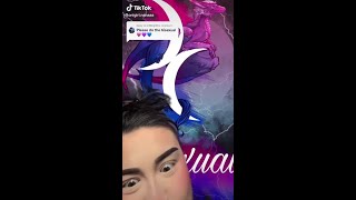 PRIDE MAKEUP BISEXUAL EDITION 🏳️‍🌈💗💙 fypシ makeup makeuptutorial pride pridemonth bi lgbt [upl. by Gone40]