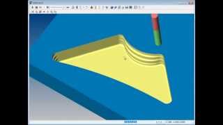 SURFCAM Tutorial  3Axis ZRough  MultiTool Rest Roughing New in SURFCAM 6 [upl. by Ydnor827]