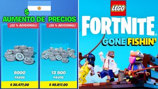 VOLVIERON LOS PAVOS y PAQUETES A XBOX ARGENTINA MÁS CAROS  LLEGA LA PESCA A FORTNITE LEGO [upl. by Thordis]