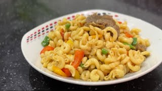 How to make macaroni in few minutes Simple and delicious recipeyou should try it [upl. by Hartley]