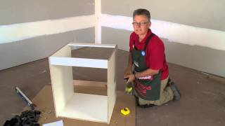 How To Assemble An Oven Cabinet  DIY At Bunnings [upl. by Ecilegna163]