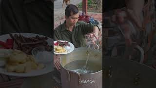 Da Trâu Muối Chua Đặc Sản Sơn La  Nhà Ở Quê amthucvietnam cooking food amthuc monngon datrau [upl. by Fairbanks]