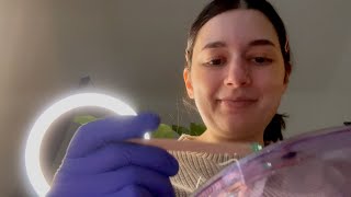 ASMR Waxing Big Sis Waxes Your Face Soft Spoken Personal Attention [upl. by Stine]