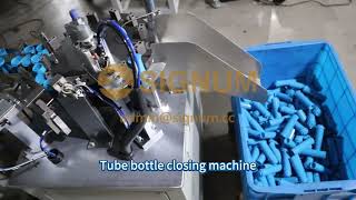 Tube bottle closing machine [upl. by Bobby]