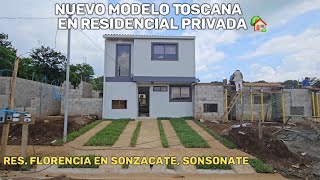 Nuevo Modelo TOSCANA DISPONIBLE en Res Florencia PARTE 2 Contacto precio casa modelo y más [upl. by Thomsen]