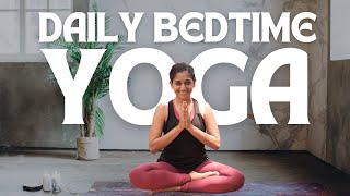 Yoga before Bedtime  Destress amp Relax  Yogalates with Rashmi [upl. by Tamis]