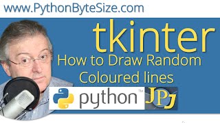 How to draw Random Coloured lines in Python tkinter [upl. by Gaylor]