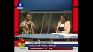 Chimamanda Adichie On Chinua Achebe [upl. by Eecyak]