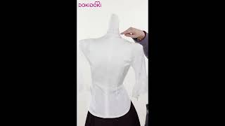 Tutorial DokiDokiSR Game Genshin Impact × Heytea Cosplay Ganyu Costume [upl. by Nawek]