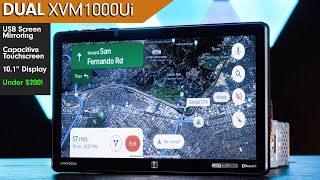 Dual XVM1000Ui  USB Screen Mirroring for iOS amp Android  Under 200 [upl. by Nallij]