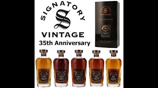 Signatory 35th Anniversary Tasting [upl. by Ahtekahs]