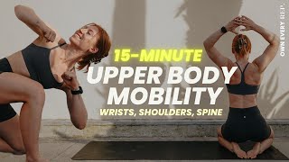 DAY7 OER BASE  15 Min Upper Body Mobility  TSpine Shoulders Wrists [upl. by O'Malley83]