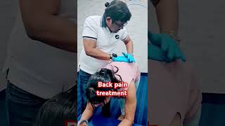 Back and neck pain treatment new shortvideos viralshorts [upl. by Atinal357]