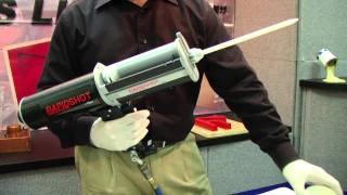 Handheld Liquid Plastic Dispensing Gun Demo [upl. by Aihsema]