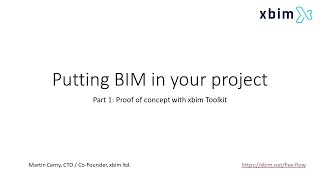 Developers likely BIM journey  Part 1 Proof of Concept [upl. by Nele]