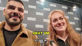 Oasys Now founders react to winning Slush100 2024 [upl. by Yrekcaz]