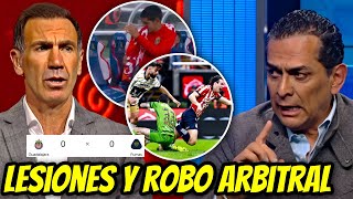 ROBO CONTRA CHIVAS 😡 EL VAR NO APARECIÓ y EL PARTIDO TERMINÓ CON LESIONES  CHIVAS vs PUMAS [upl. by Lehcar611]