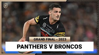 NRL Grand Final 2023  Penrith Panthers v Brisbane Broncos  Full Match Replay [upl. by Arihsay]