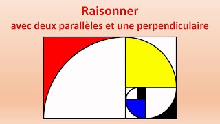 6️⃣ Raisonner avec deux parallèles et une perpendiculaire [upl. by Ettenrahs]