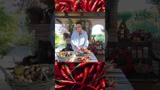 🌶️ Hot Pepper Wreath – Beautiful amp Practical Decoration ritakertje [upl. by Panter58]