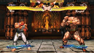 Ryu amp Ken vs Zangief amp Heihachi Mishima Hardest  Street Fighter X Tekken [upl. by Marlie]