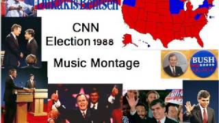 CNN Election 88 Music Montage [upl. by Kcam561]