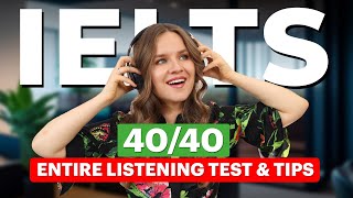 Get 4040 on IELTS Listening 🔥 Full IELTS Listening Test with Answers amp Tips Band 90 IELTS [upl. by Leticia]