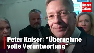 Peter Kaiser SPÖ nach Wahl quotÜbernehme die volle Verantwortungquot [upl. by Pellegrini]