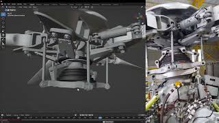 AW139 Rotor Animation and Comparation for MSFS Helicopters project [upl. by Lundin]