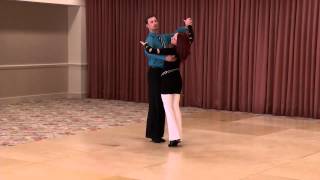 American Style Viennese Waltz Choreography [upl. by Ellasal732]