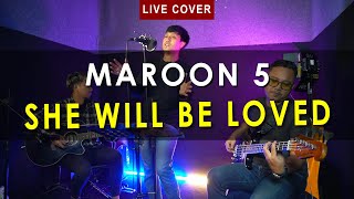 SHE WILL BE LOVED  MAROON 5  LIVE COVER KHAIR BAND [upl. by Aisan109]