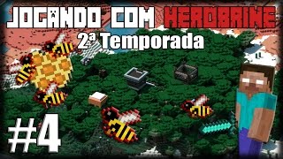 Jogando com Herobrine 2ª Temporada  Ep 4  Criando Abelhas [upl. by Bastian726]