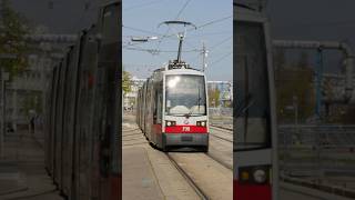 Siemens ULF B1 in Vienna🇦🇹 tram publictransport vienna austria shorts [upl. by Alac]