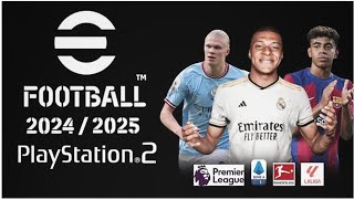 PES 20242025 MOD PS2 ISO  PCSX2 Aether X [upl. by Marje]