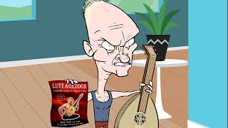 Geordie Heat Stings Lute  Bob Mortimer  Athletico Mince  Grindletoons Animation [upl. by Nealon414]