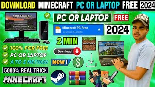 🎮 MINECRAFT DOWNLOAD PC  HOW TO DOWNLOAD MINECRAFT FOR FREE ON PC amp LAPTOP  MINECRAFT PC INSTALL [upl. by Arel341]